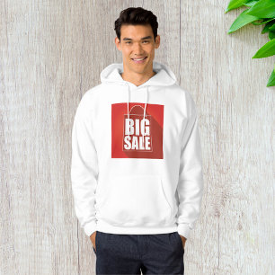 Big Sale Red Retail Bag Design Hoodie