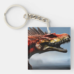 Big Scary Giganotosaurus Dinosaur,  Keyring