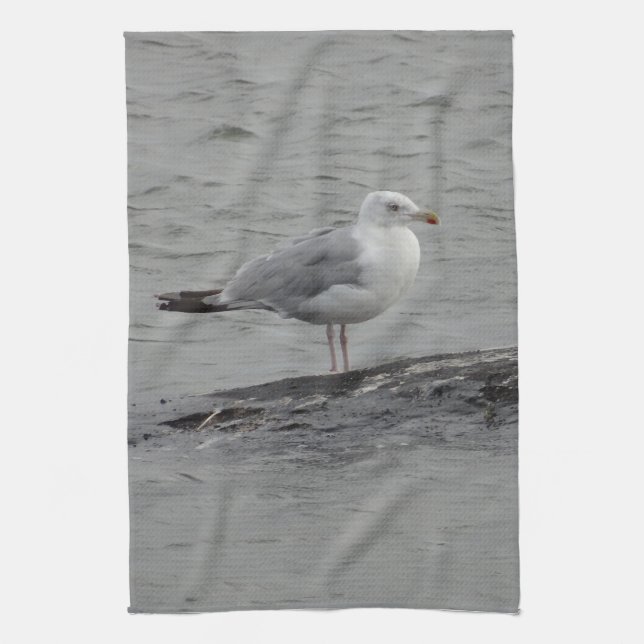 Big seagull kitchen towel (Vertical)