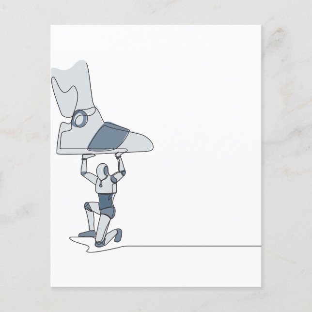 Big shoes crush machine flyer (Front)