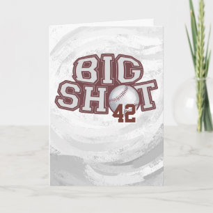 Big Shot Baseball Card