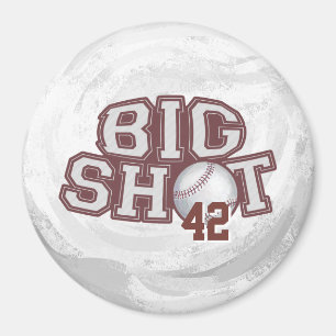 Big Shot Baseball Magnet