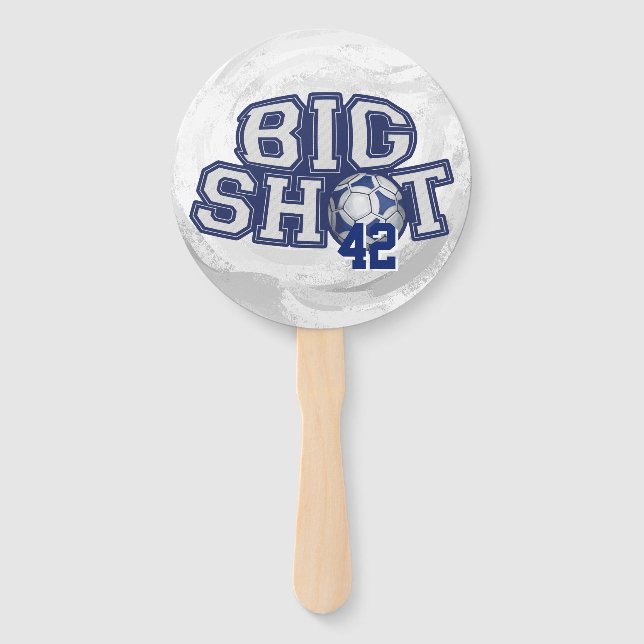 Big Shot Soccerball Hand Fan (Front)