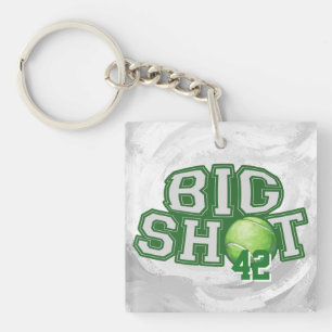 Big Shot Tennis Ball Keychain