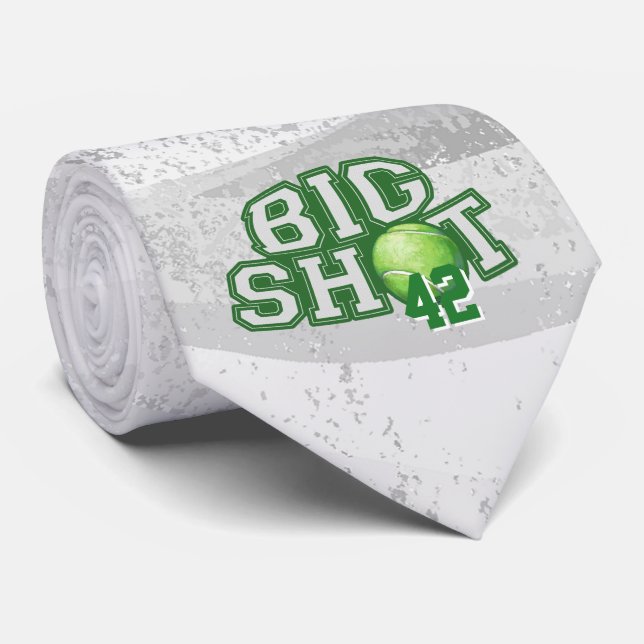 Big Shot Tennis Ball Tie (Rolled)
