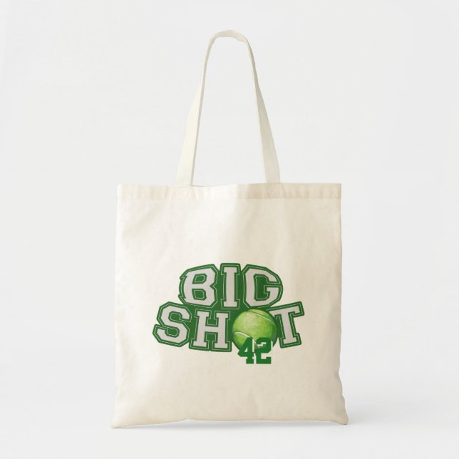 Big Shot Tennis Ball Tote Bag (Front)