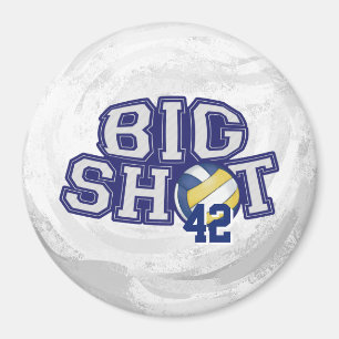 Big Shot Volleyball Magnet