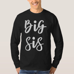 Big Sis For Big Little Brother And Sister Siblings T-Shirt