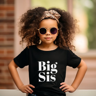 Big Sis   Matching Sibling Family Baby T-Shirt
