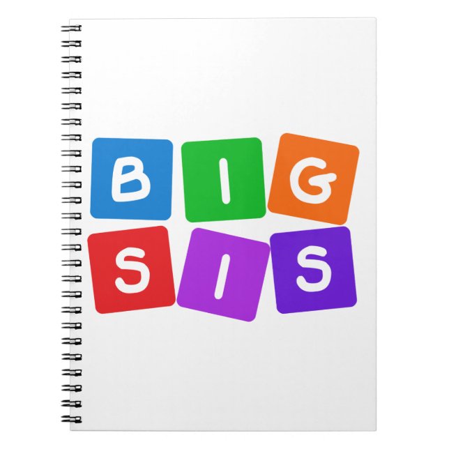 Big Sis notebook (Front)
