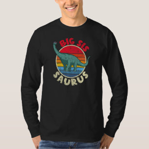 Big Sis Saurus I Brachiosaurus Diplodocus I Family T-Shirt