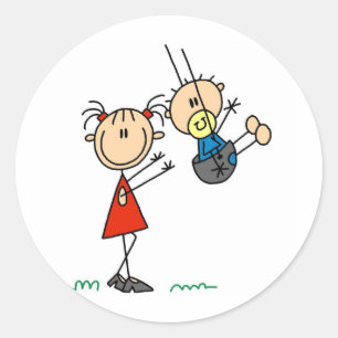 Big Sis with Little Brother Cards and Stickers