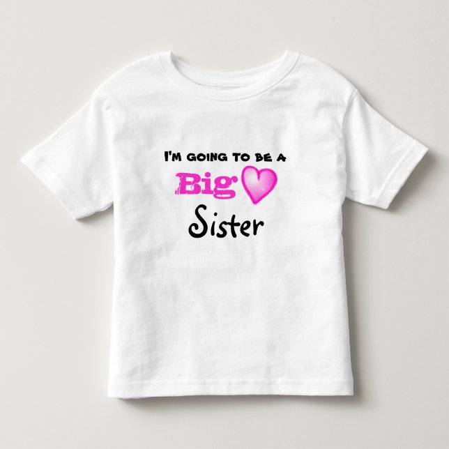 Big Sister Announcement  Toddler T-shirt (Front)