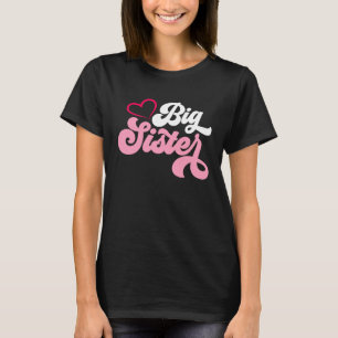 Big Sister Baby Pregnancy Announcement Family  1 T-Shirt