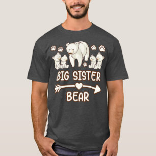 big sister bear shirt women, big sister bear 4 cub