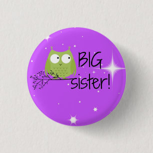 big sister button! 1 inch round button