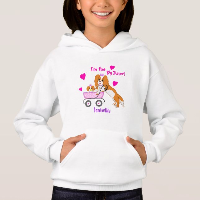 Big Sister Cavalier King Charles Spaniel Name  (Front)