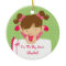 Big Sister Christmas Ornament Sweet Blonde Girl