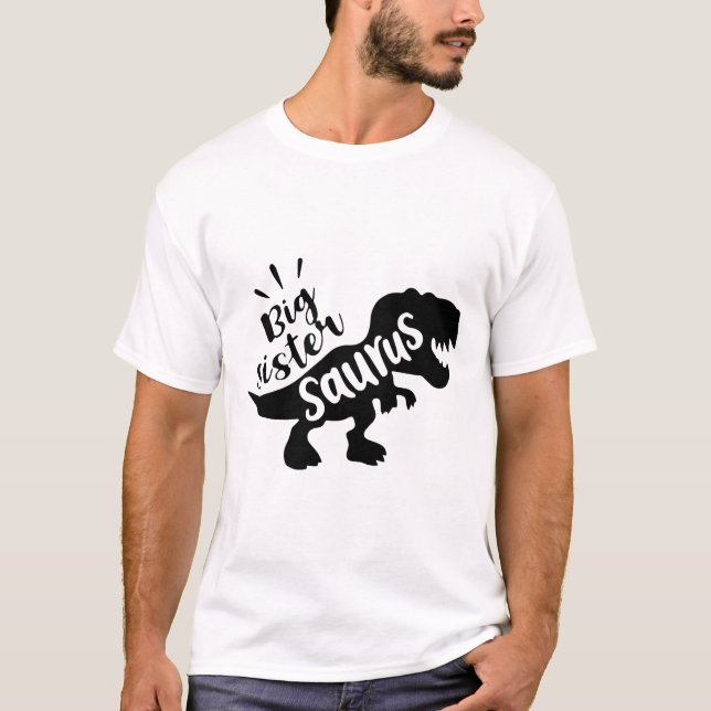 Big Sister Cow Cute Cow Farmer Birthday Matching F T-Shirt (Front)