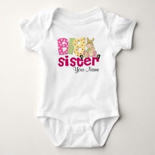 Big Sister Doll Personalized T-shirt Baby Bodysuit