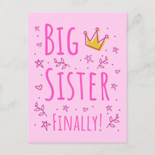 Big Sister Finally III Postcard