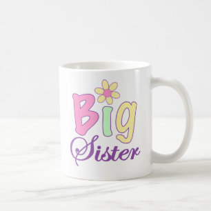 Big Sister Flower Coffee Mug