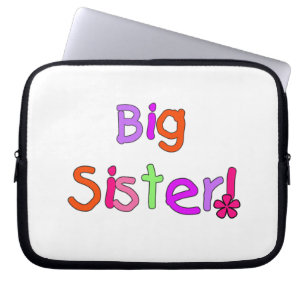 Big Sister Gifts Laptop Sleeve