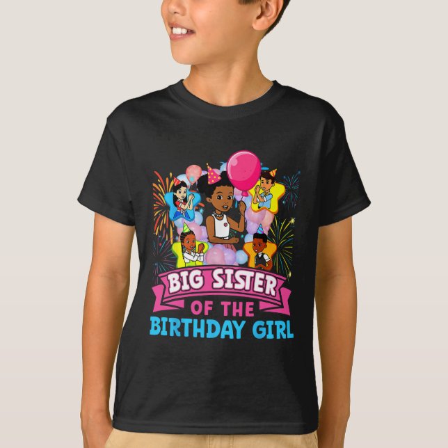 Big Sister Gracie's Corner Birthday Dolls Cute Par T-Shirt (Front)