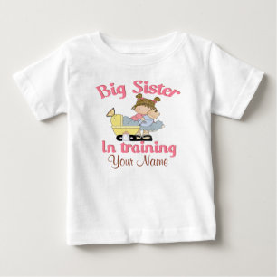 Big Sister In Training Personalized T-shirt