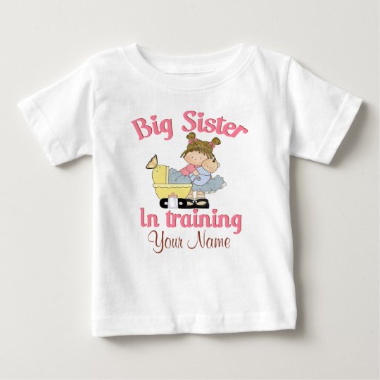 big sister in training t shirt