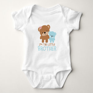 Big Sister Little Brother Bear Baby Bodysuit