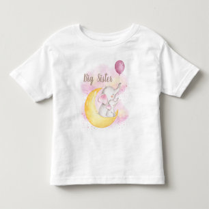 Big Sister Little Sister Shirt Elephant Sisters