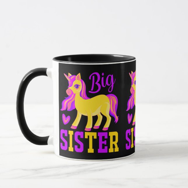Big Sister Magical Unicorn Mug (Left)
