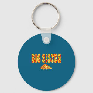 Big Sister Matching Birthday Squad Keychain