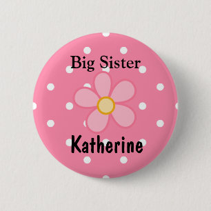 Big Sister Name  Button