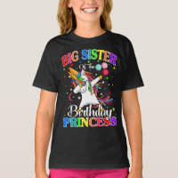 Big Sister Of The Birthday Princess Unicorn