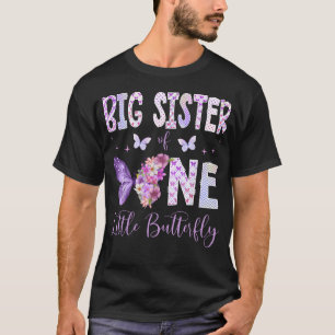 Big Sister Of The One Little Butterfly 1St T-Shirt