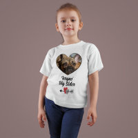 Big sister personalized dog photo
