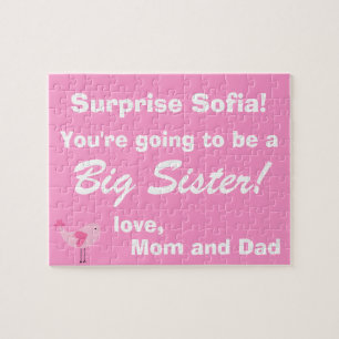 Big Sister Pink Bird Surprise Puzzle