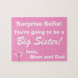 Big Sister Pink Bird Surprise Puzzle