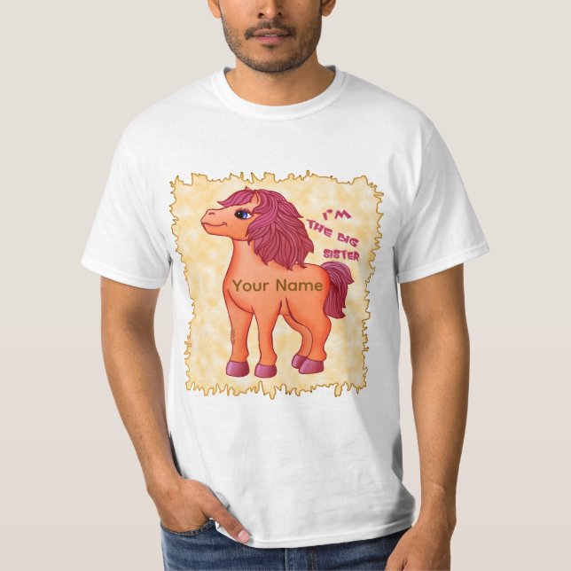 Big Sister Pony T-Shirt (Front)