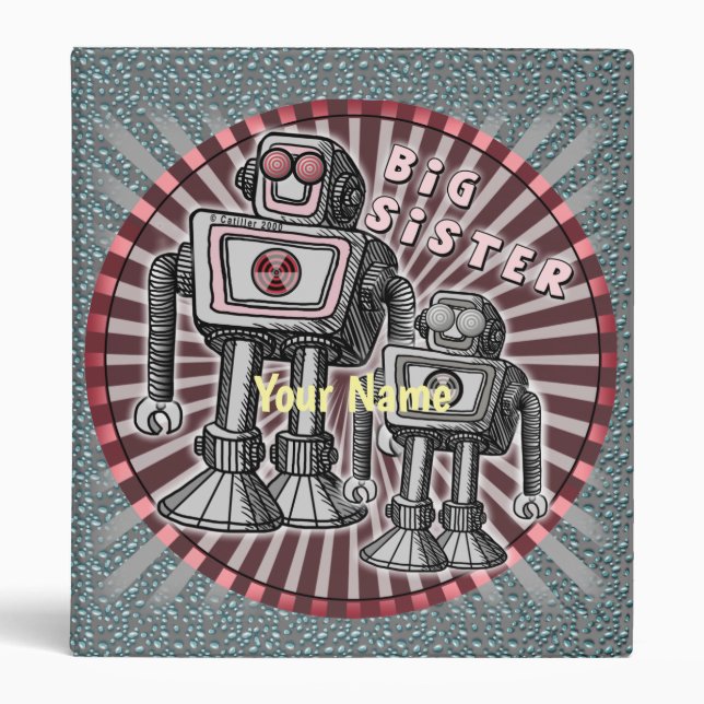 Big Sister Robot  binder  (Front)