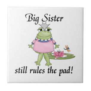Big Sister Rules the Pad Gifts Tile