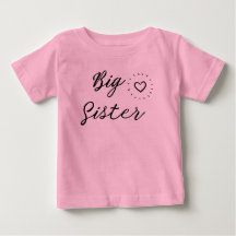 Big sister Shirt, Big Sis Shirt, Little Sister 