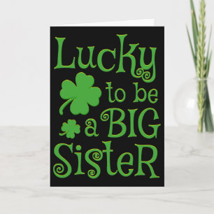 Big Sister St Patricks Day Pregnancy Announcement 