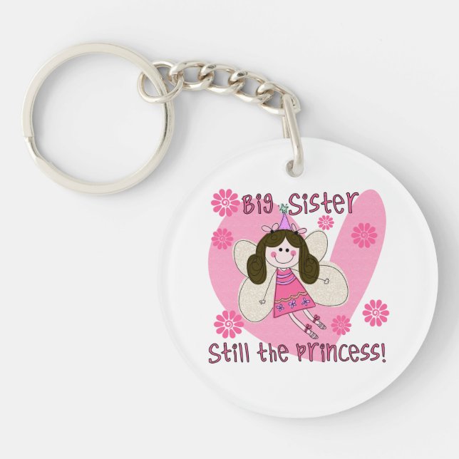 Big Sister Still the Princess Keychain (Front)