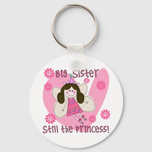 Big Sister Still the Princess Keychain (Front)