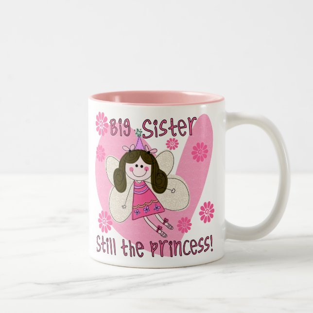 Big Sister Still the Princess Two-Tone Coffee Mug (Right)