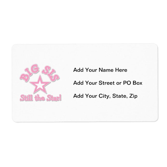 Big Sister Still the Star Gifts (Front)