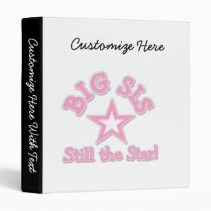 Big Sister Still the Star Gifts Binder